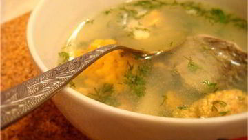 Рецепт Ухи из карасей с ароматной заправкой