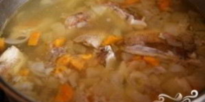 Рецепт ухи из морского окуня