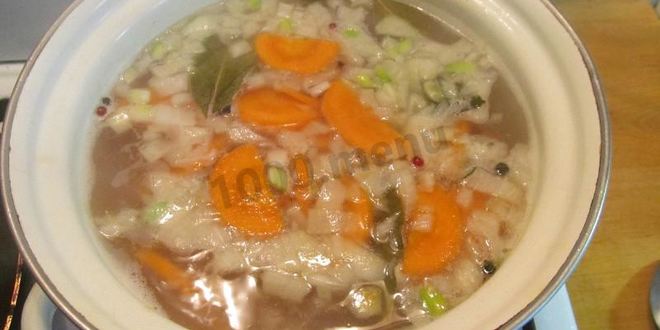 Рецепт ухи из речной рыбы