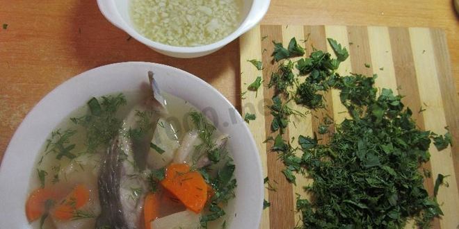 Рецепт ухи из речной рыбы
