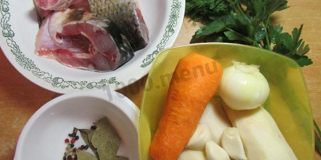 Рецепт ухи из речной рыбы