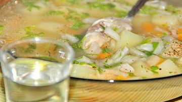 Рецепт Ухи из зубатки