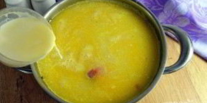 Рецепт ухи по-фински со сливками с лососем