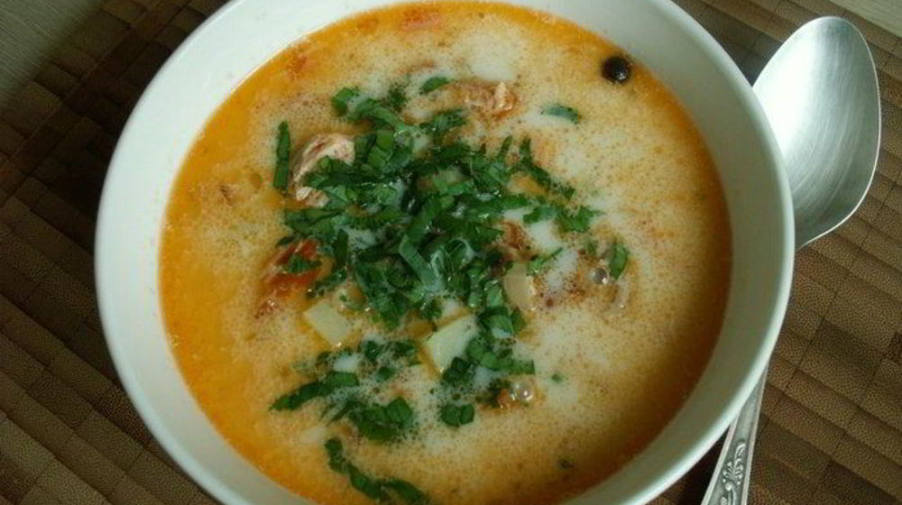 Как приготовить уху по-фински со сливками