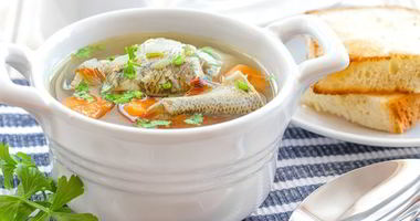 Рецепт Ухи по-царски с блинчиками