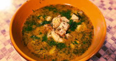 Рецепт Ухи с картофелем на курином бульоне