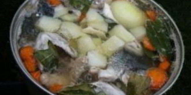 Рецепт ухи с водкой