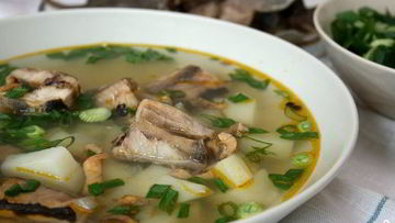 Рецепт Ухи с яйцом