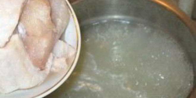 Рецепт ухи с яйцом