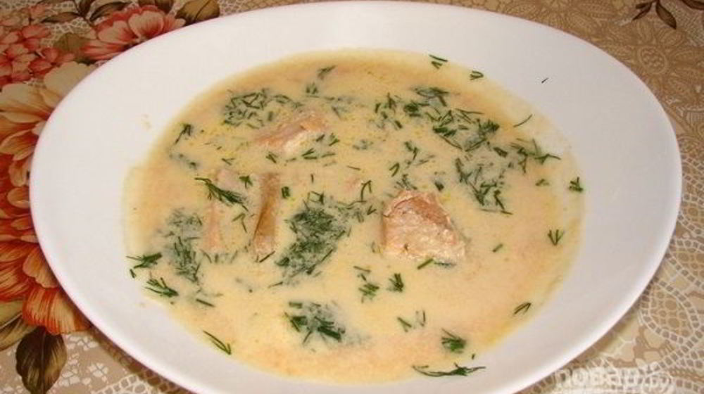 Как приготовить уху со сливками