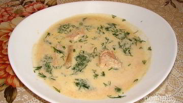 Рецепт Ухи со сливками