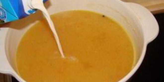 Рецепт ухи со сливками