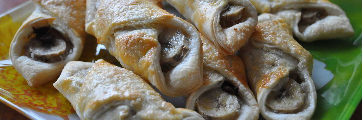 Рецепт Банановых конвертиков