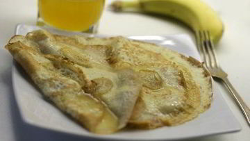 Рецепт Банановых блинчиков