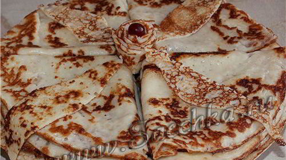 Как приготовить бархатные блинчики