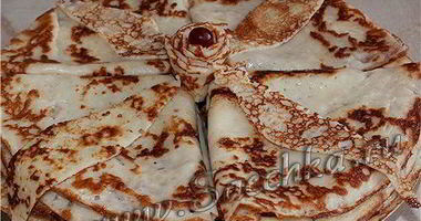 Рецепт Бархатных блинчиков