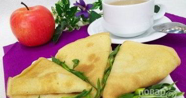 Рецепт Блинчиков на пиве тонкие