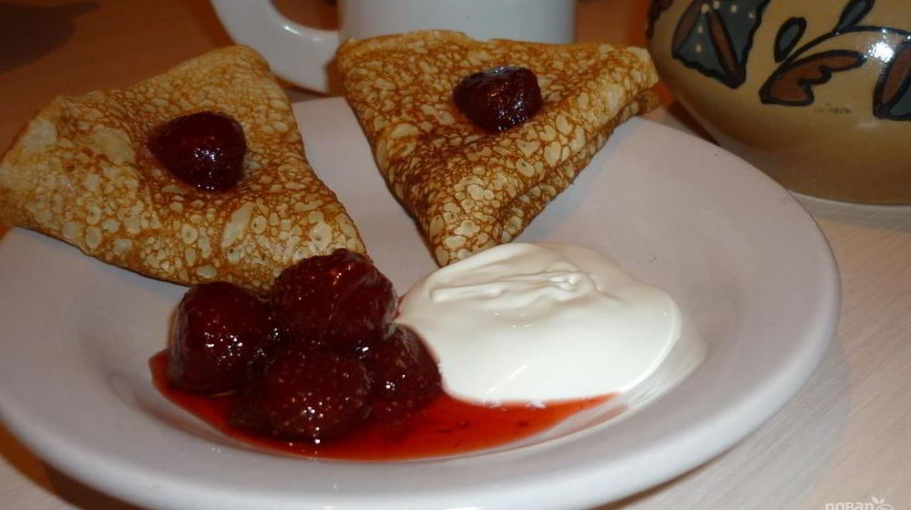 Как приготовить блины на сыворотке с тыквой