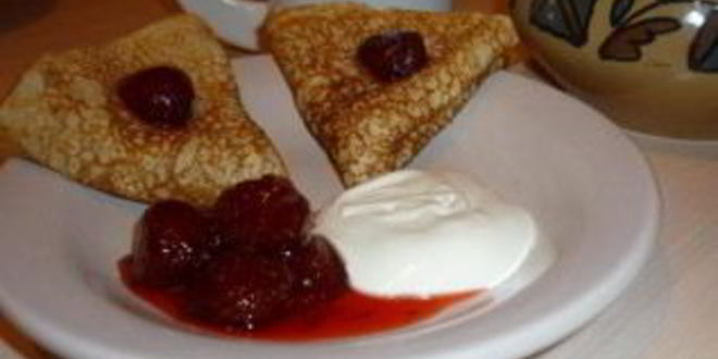 Рецепт блинов на сыворотке с тыквой