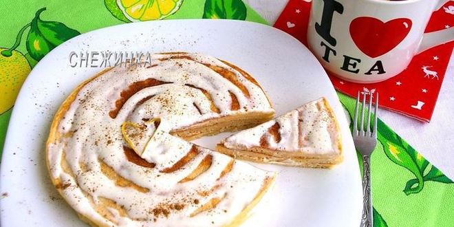 Рецепт блинов-пышек на ряженке