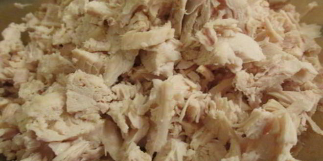 Рецепт блинов с курицей, грибами и сыром