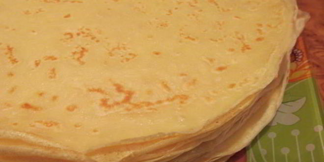 Рецепт блинов с курицей, грибами и сыром