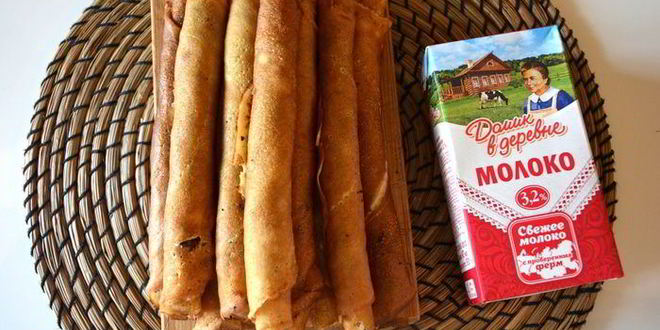 Рецепт блинов с маком