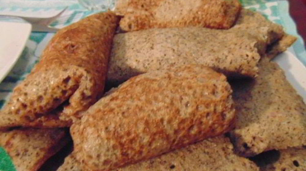 Как приготовить гречневые блины с начинкой из цикория и фарша