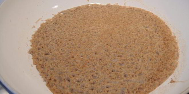 Рецепт гречневых блинов с начинкой из цикория и фарша