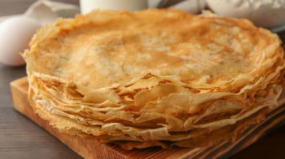 Как приготовить тонкие блинчики на картофельном пюре