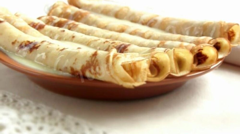 Как приготовить тонкие блинчики на молоке ореховые