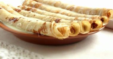 Рецепт Тонких блинчиков на молоке ореховые