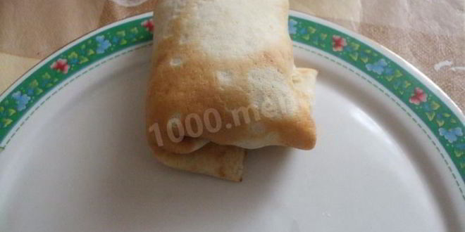 Рецепт тонких блинов с начинкой