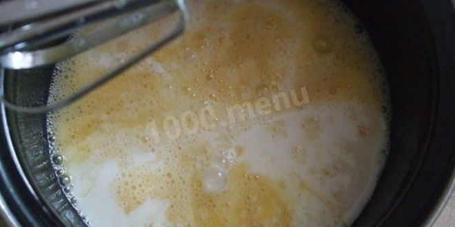 Рецепт тонких блинов с начинкой