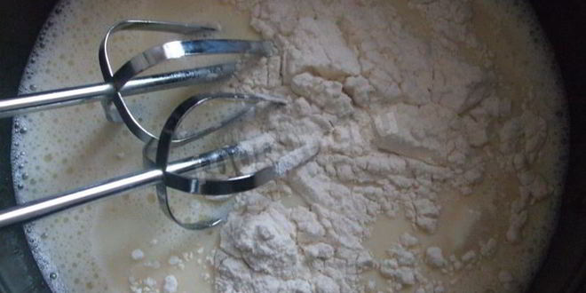 Рецепт тонких блинов с начинкой