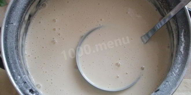 Рецепт тонких блинов с начинкой