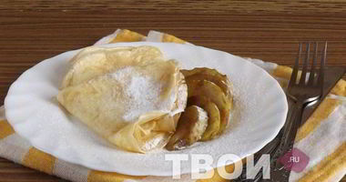 Рецепт Тонких французских блинчиков