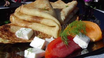 Рецепт Вкусных блинов из кабачков