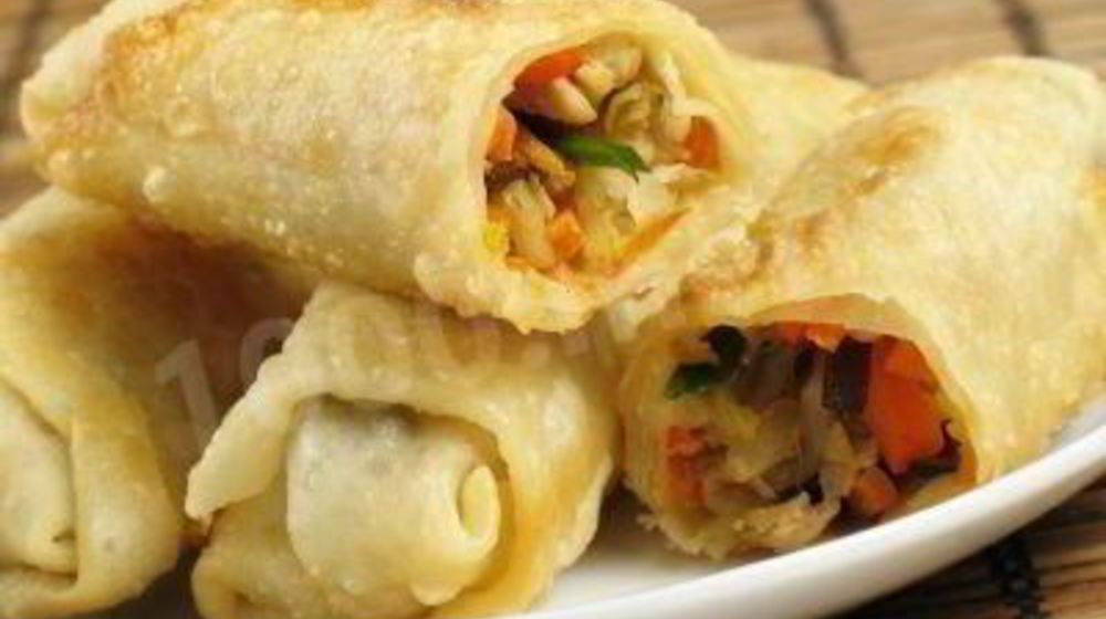 Как приготовить яичные блины с курицей и грибами