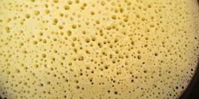 Рецепт заварных блинов на кефире и кипятке