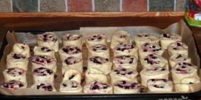 Рецепт булочек на живых дрожжах