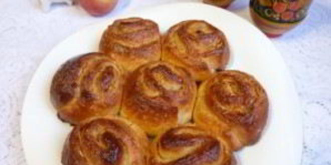 Рецепт булочек розочки из дрожжевого теста