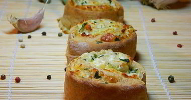 Рецепт Булочек с брынзой Ароматные