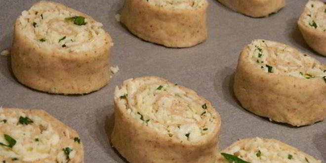 Рецепт булочек с брынзой ароматные