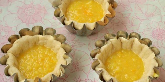 Рецепт булочек с лимонной начинкой