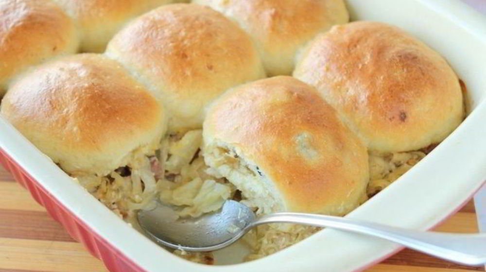 Как приготовить булочки с начинкой на подушке