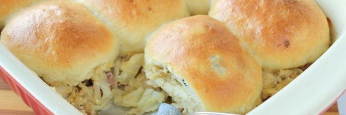 Рецепт Булочек с начинкой на подушке