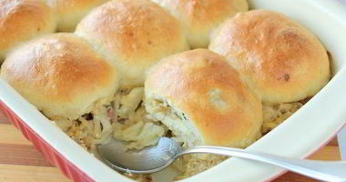 Рецепт Булочек с начинкой на подушке