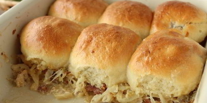 Рецепт булочек с начинкой на подушке