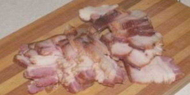 Рецепт булочек-улиток с беконом